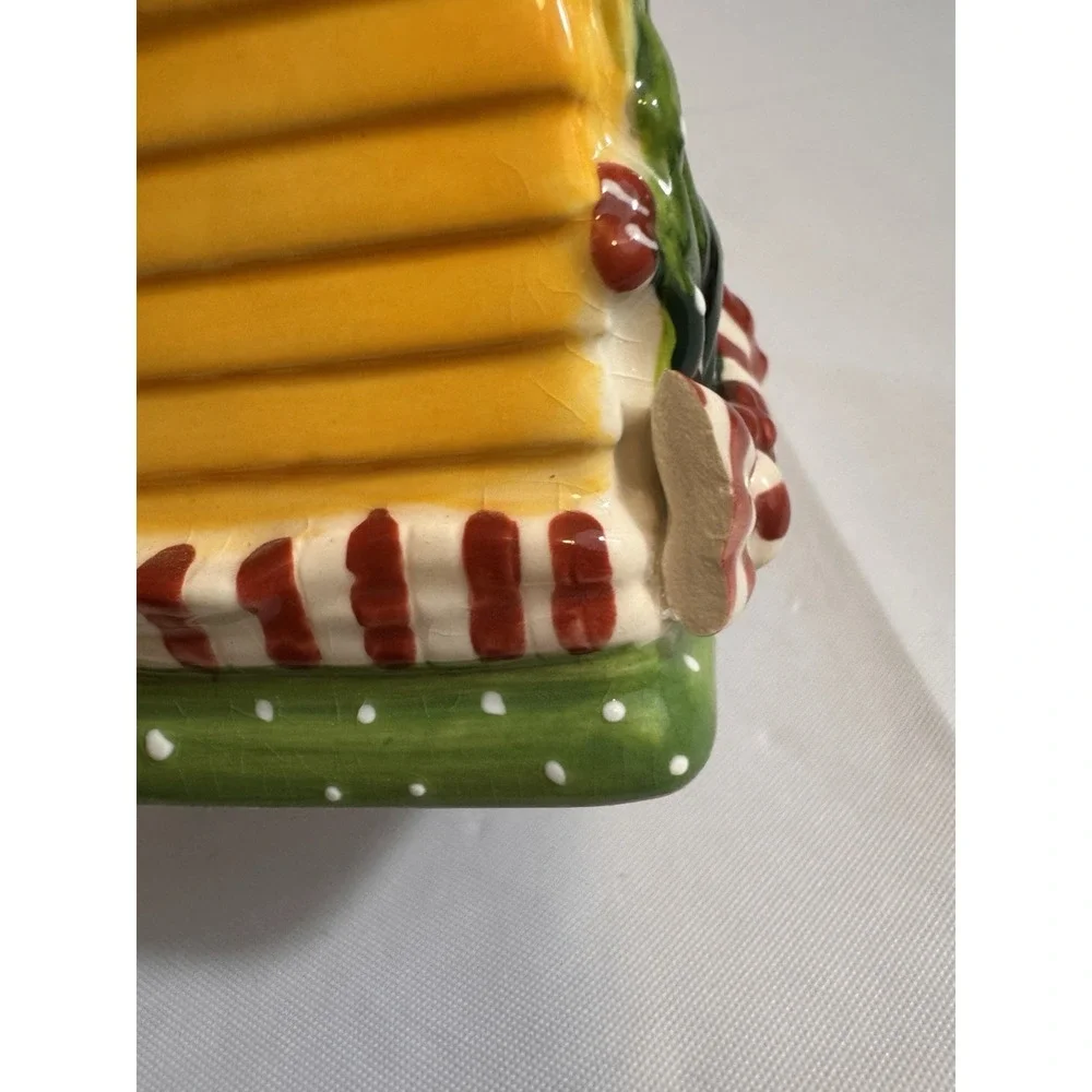 Vintage Ceramic Wax Warmer Christmas House Holiday Home Decor Plugs In Lights Up